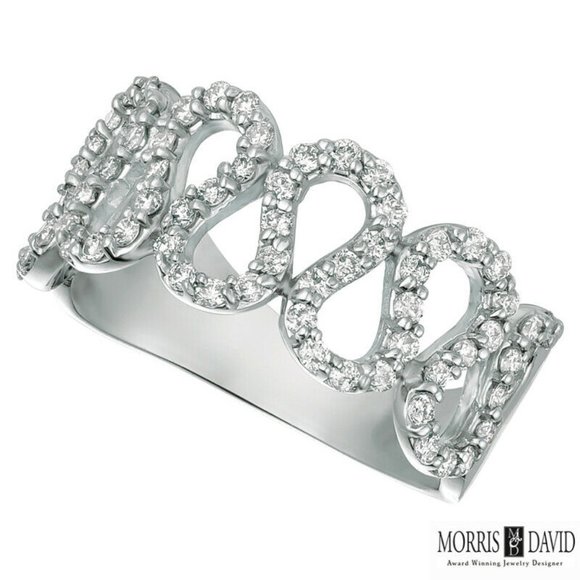 0.63 Carat Natural Diamond Cocktail Ring